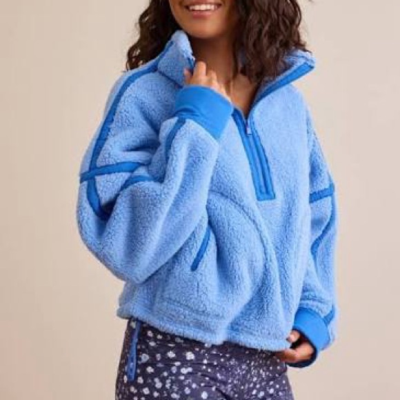 Altar’d State Sprint Sherpa Quarter Zip~XL - Picture 2 of 10